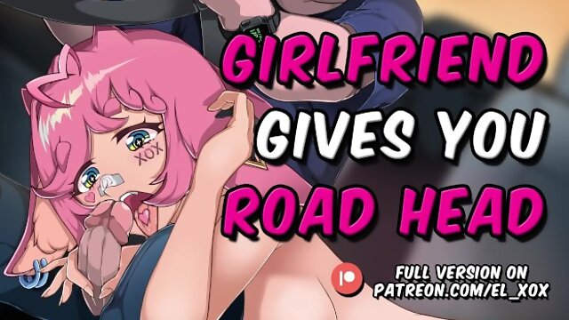 Sucking Your Cock While You Drive ASMR