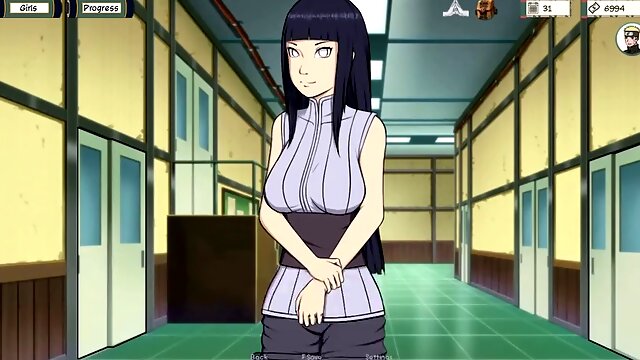 Naruto - Kunoichi Trainer Dinaki Part 50 Hinata Blowjob - Mikasa Sex By LoveSkySan69