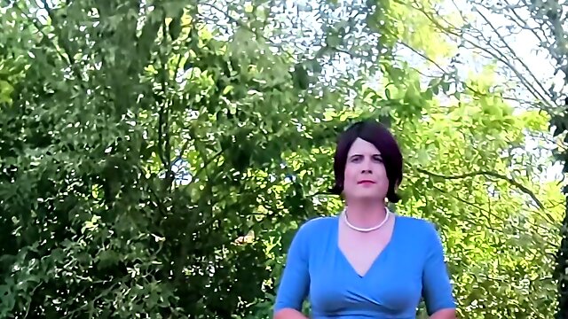 Crossdresser, Outdoor, Fetish, Czech, Feet, MILF