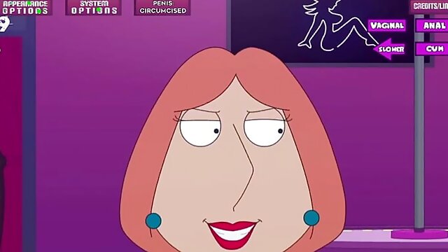 Cartoon Griffin, Fuck Club, Strip Club, Cartoon Mom