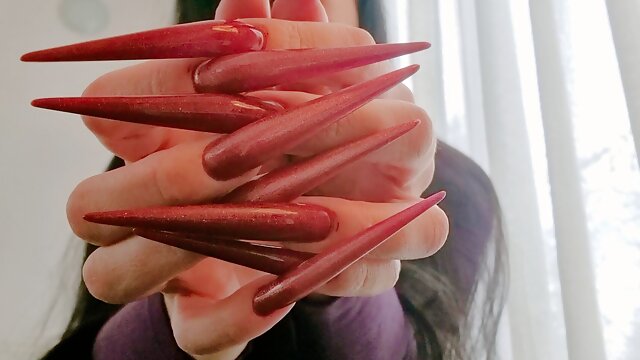 Worship My Divine Stiletto Nails JOI