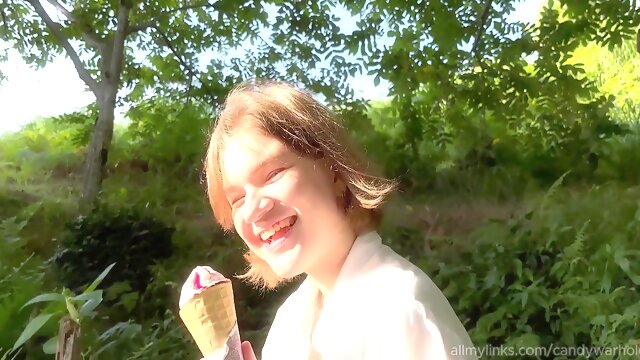 Fed A Young Nympho Ice Cream And Dick