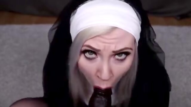 Bellabates - Nun Cannot Resist Stepfathers Bbc