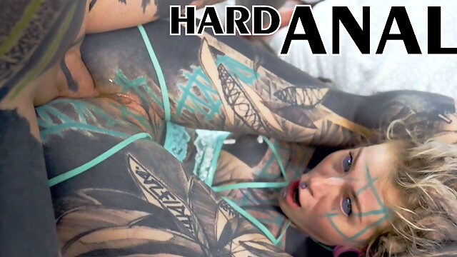 Tattoo Girl Anuskatzz Get Fucked Balls Deep In Her Ass