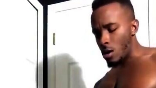 Amateur White Guy Sucks a Huge Black Cock