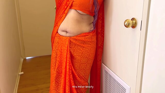 Hd Indian Saree, Amateur, Chubby