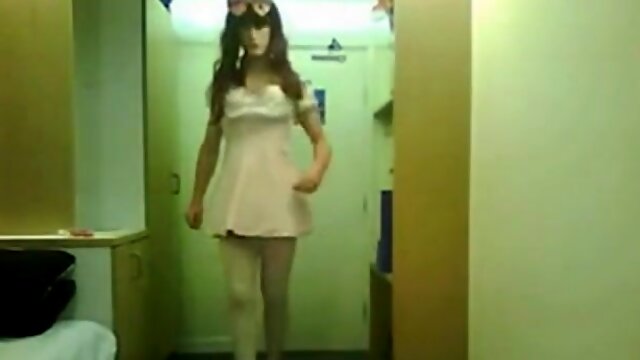 Sissy Twink Amateur Crossdresser Fun