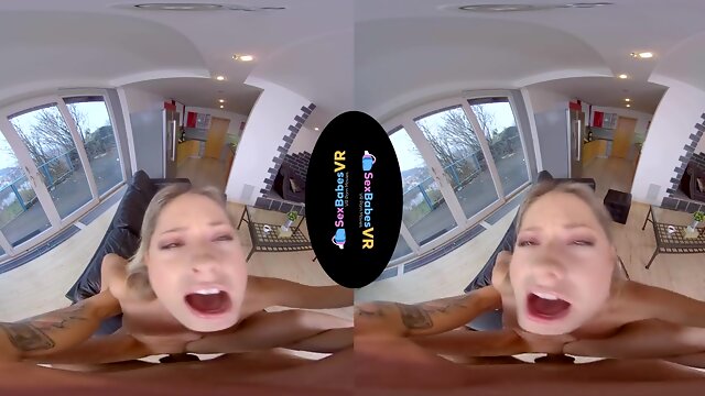 VR porn - Spoiled Naughty Step daughter - SexBabesVR