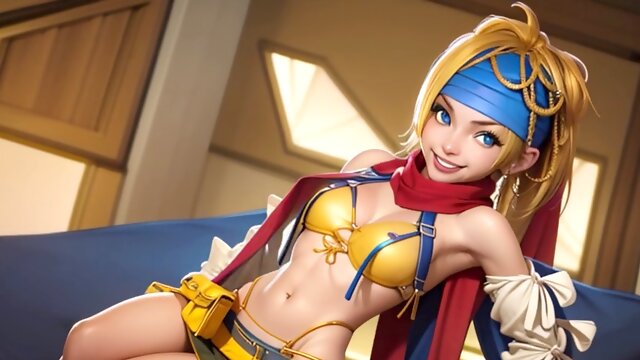 AI generated Rikku (Final desire X)