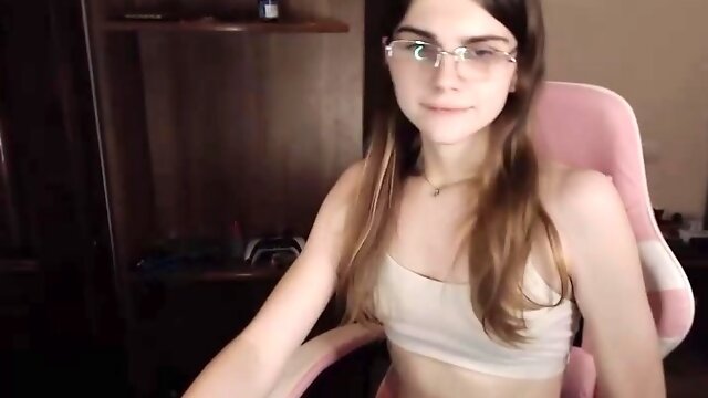 Shemale Solo, Small Tits, Masturbation