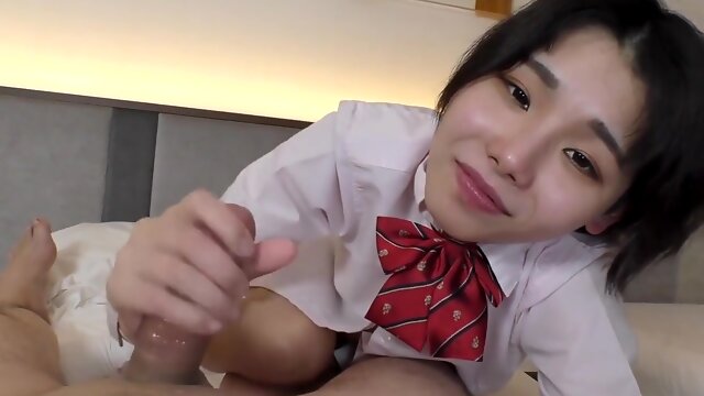 Japanese Swallow Uncensored, Japanese Teen Cum Swallow, Asian Handjob