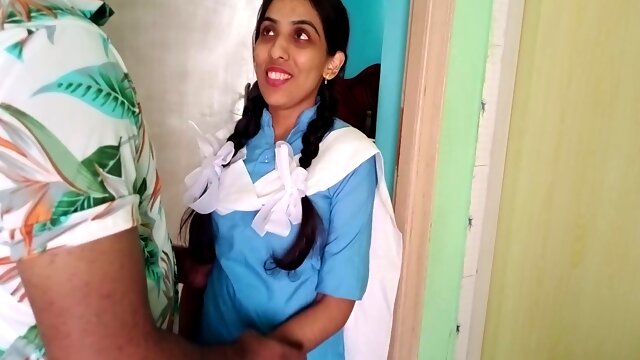 Indian, School Uniform, Teen