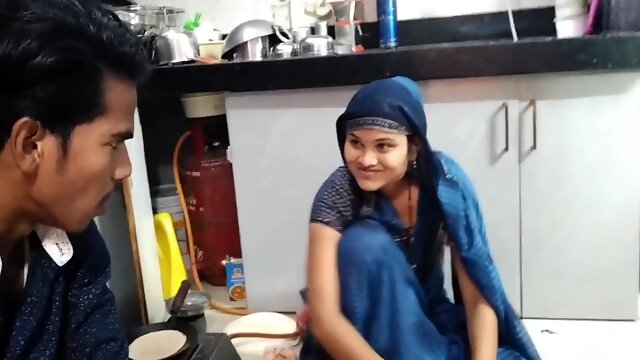 Naughty Indian Desi Wife With Cooking 2 By -vinodshorts