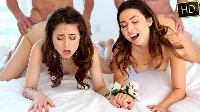 Melissa Moore And Riley Reid in Prom Night - TeamSkeet