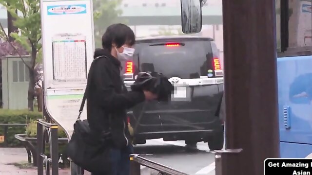 Shy Japanese Teen Fucked On The Bus