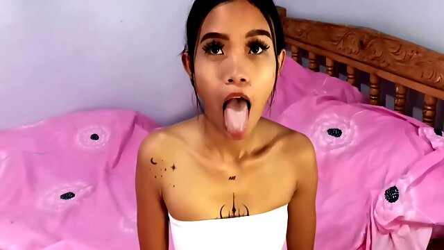 Ashia Ho, Asian Deepthroat, Skinny, Interracial