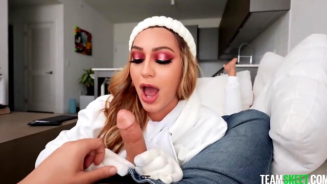 New Home Alone Hottie Begs To Get Pounded 24 09 24 Blonde Smalltits Hardcore Pov Demoninc