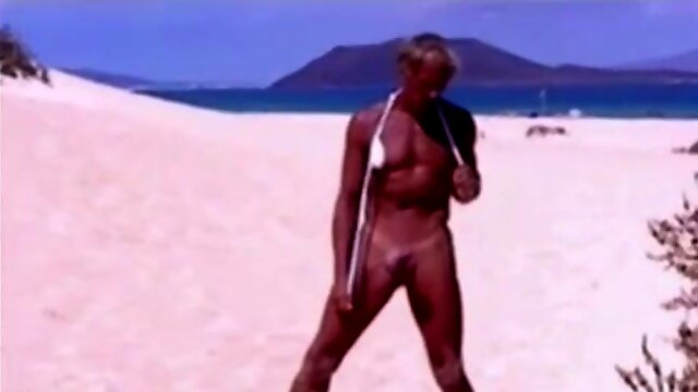 Beach Striptease: Tanned Hunk Bares All 2