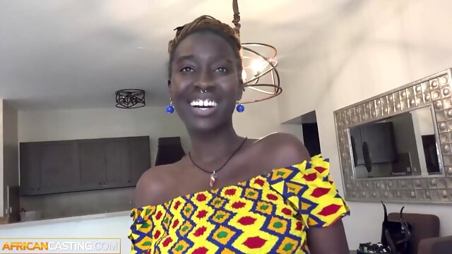 Hot African model tricked into fucking casting producer to get booked! - Alexis crystal