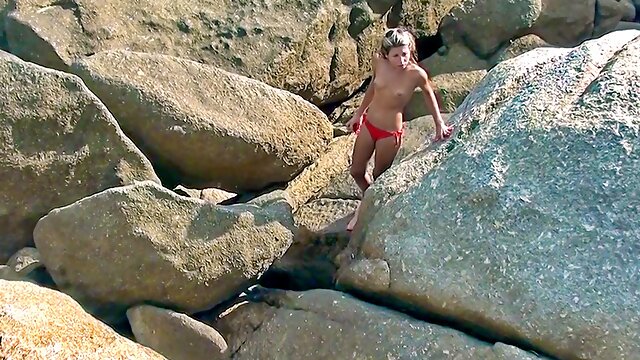 Thailand Porn Adventures, Beach Masturbation, Victoria Tiffany, Public