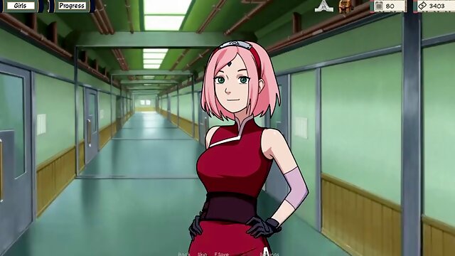 Naruto - Kunoichi Trainer Dinaki Part 31 New Dress By LoveSkySan69