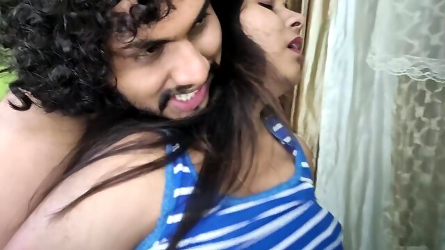 Hot Shimmy And Min Skirt Boobs Press, Pussy Rub,ass Kiss Hot Romance By Vaishnavy And Sharun Raj, Mallu Hot Couple Romance