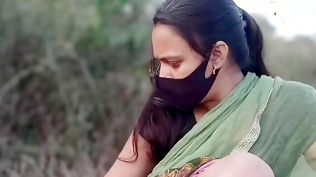 Cock Hungry Big Ass Desi Bhabhi Fucked Hard by Her Devar, devar bhabhi outdoor Jungle Fucked Clear Hindi audio