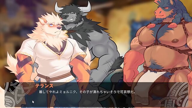 Three-person scenes.fresh bull character【Flaiming Flagon】part10