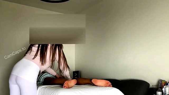 Hidden Cam Massage Handjob