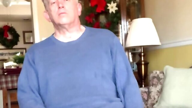 Want to watch a 67 year old man masturbating?