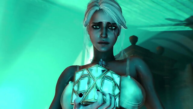 The Witcher Ciri Vs Orc (cube of Desires) by 26regionsfm (animation with Sound) 3D Hentai Porn Sfm