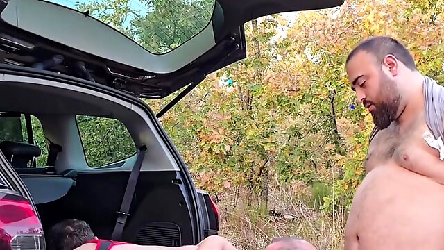 Three Bears Fucking Bareback While Cruising (with Viktor Karmen) Part 2