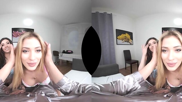 Ria Sunn And Emily Pink VR porn