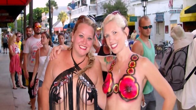 Amateur video from key west fantasy fest