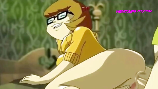 Velma & Shaggy Rough Anal Creampie - Cartoon Porn Parody