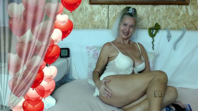 Granny Solo Tease, Granny Tits Hanging, Lukerya, Big Tits Spreading Solo, Grannies On Webcam