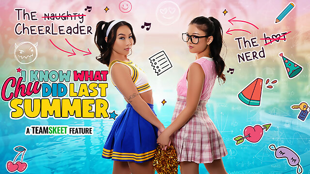 Phoebe Kalib & Lulu Chu & Kimmy Kimm & Danny Steele & GI Joey & Parker Ambrose in I Know What Chu Did Last Summer - TeamSkeetFeatures