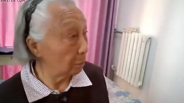 Granny Fucking, Chinesische Granny, Chinesische Oma Fickt