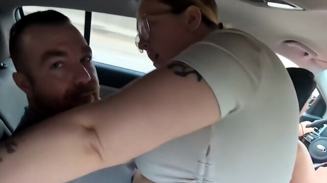 Uncut Live Public Fucking Kas In The Back Seat On The Highway Filmed Today