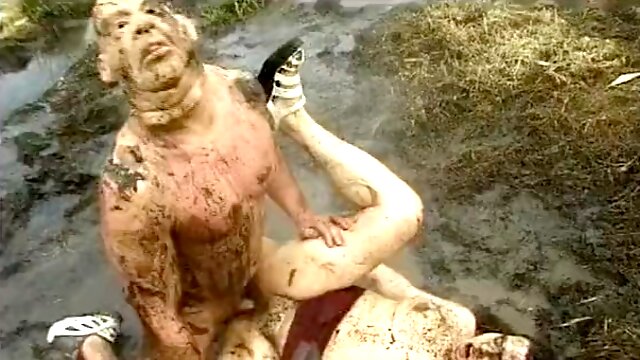 Extreme Rough Mud Sex Outdoors