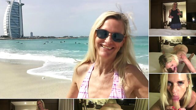 Risky Mom, German Mom Creampie, First Date, Beach Orgasm, Dogging