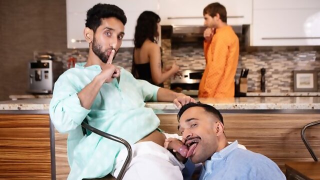 Bengali gay bang with Raj and Ram Sivan