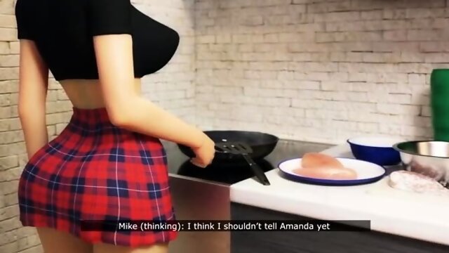 Two 3d cartoon cuties are ready for their bath