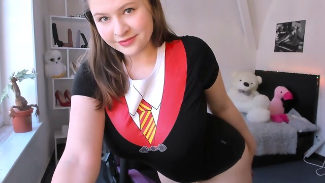 Curvy girl Roleplaying - nurse, secreatary, maid, school girl, student, teacher, cheerleader