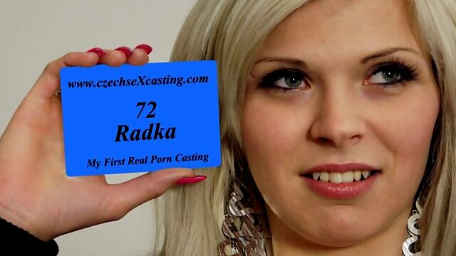 Blowjob xxx with cool Radka from Czech Sex Casting