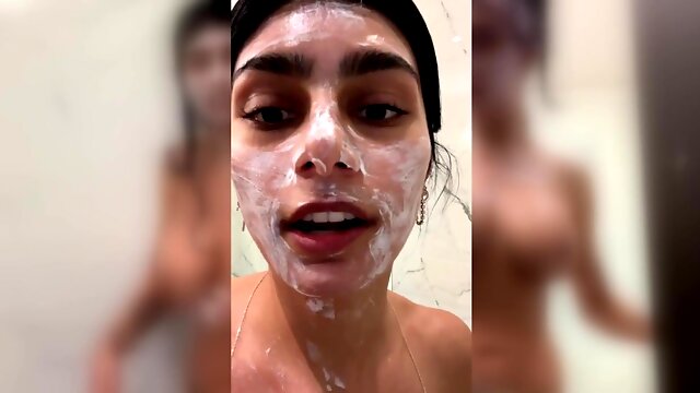 Mia Khalifa Everything Shower - Mia khalifa