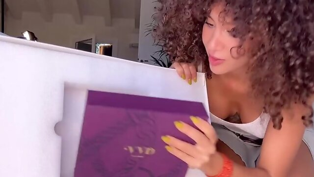 VVD RIDER DESIGN SEX TOY UNBOXING, RIDE AND ORGASM