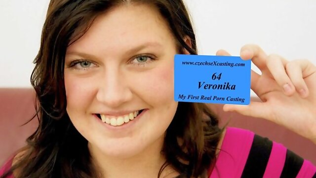 Czech Sex Casting featuring Veronikas short hair smut