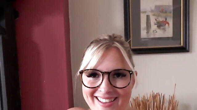 AuntJudys - Your Busty MILF Teacher Charlie Rae Sucks Your Cock (POV)