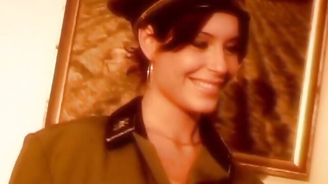 Hot Cop MILF Ass Fucked Hard and Cumshot in Mouth by Military with Big Cock